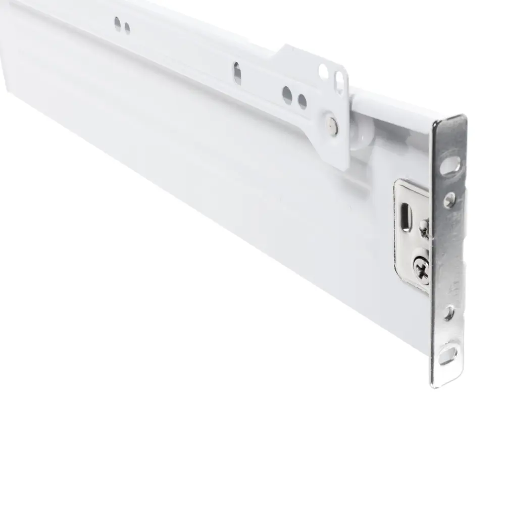 Направляющая роликовая MB08601 86x400 мм, металл, цвет белый 11678159 STLM-2095974 BOYARD  - Вид №1