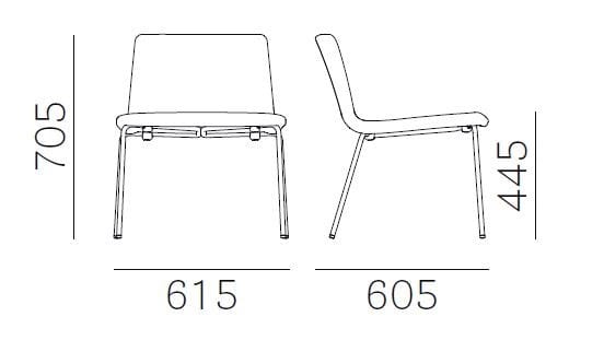 Креслице Pedrali ARCH-00036173 - Вид №4