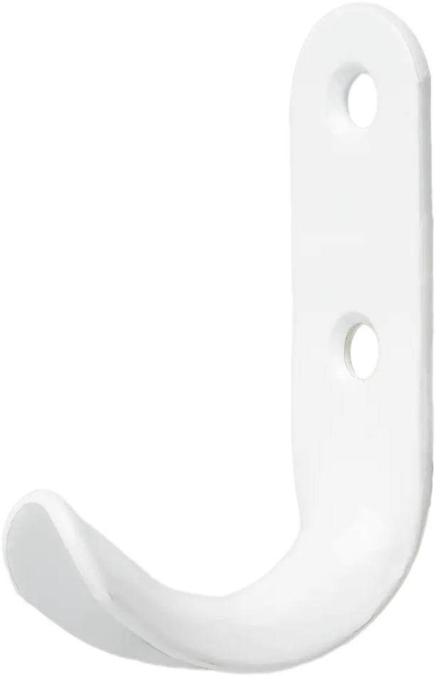 89344625 Вешалка настенная №7 1 крючок цвет белый STLM-1007758