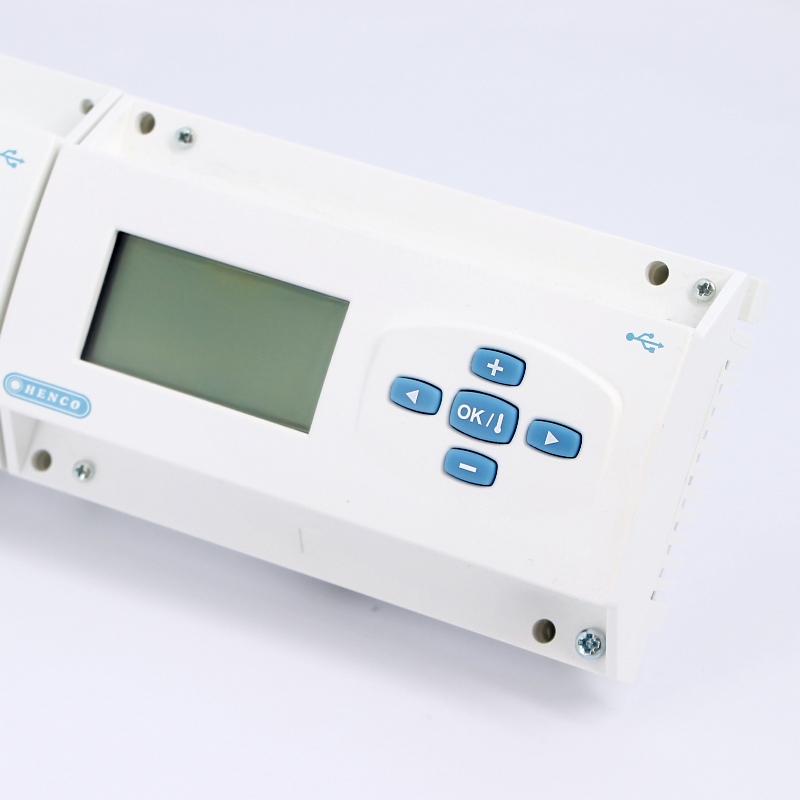 Модуль управления HENCO для 4-х проводных термостатов,с BUS-шиной и реле насоса UFHZONEHCB - Вид №2