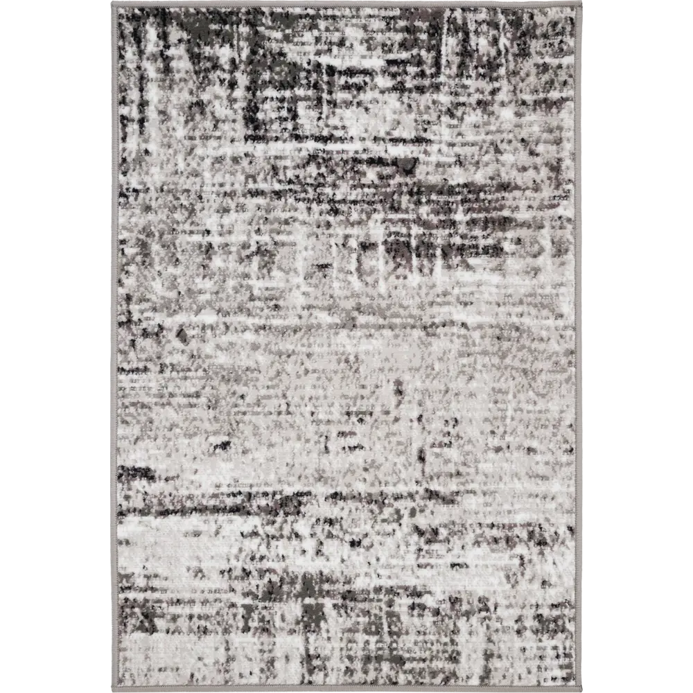 84491670 Ковер полипропилен Скай L031 80x150 см цвет серый STLM-0050585 Santreyd  - Вид №1