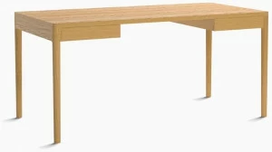 MOR DESIGN Прямоугольный стол из дуба с ящиками Front