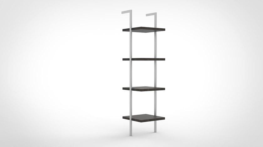 Mobilspazio Открытая полка с креплением от пола к потолку для гостиниц Urban sun-id-1405352 - Вид №36