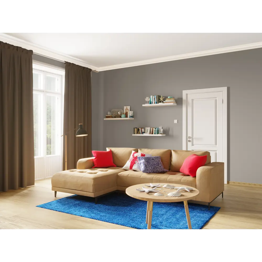 Краска для стен и потолков Trend Farbe цвет Галечный серый 50 мл 81970844 STLM-2209383 Dufa  - Вид №4