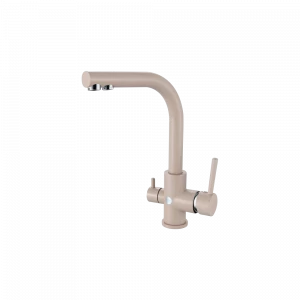 GZ 16025B Смеситель для кухни с подключением к фильтру с питьевой водой Ganzer Бежевый