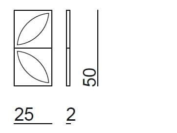 Алюминиевый светодиодный настенный светильник Bizzotto Italia ARCH-00085704 - Вид №1