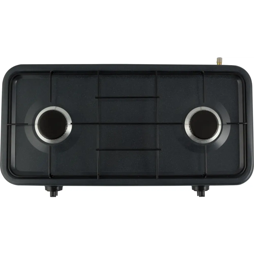 Santreyd Газовая плита настольная 2 конфорки черная сталь 87964042 STLM-0884140