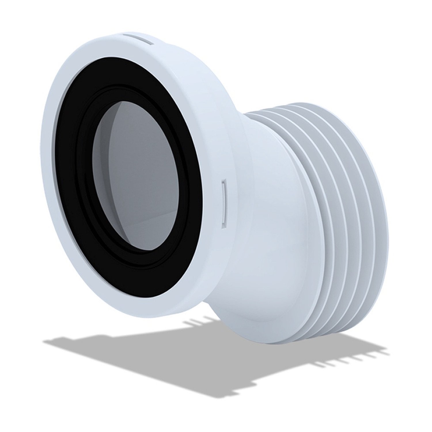 Манжета эксцентрик для унитаза жесткий 40мм D110мм W0420 АНИ пласт 7186 - Вид №1