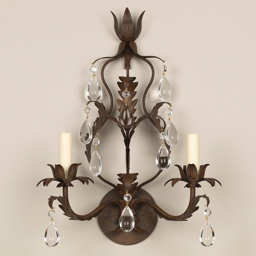 WA0317.RU.US Светильник настенный H: 45,1 cm W: 34,3 cm D: 15,2 cm Vaughan Designs 