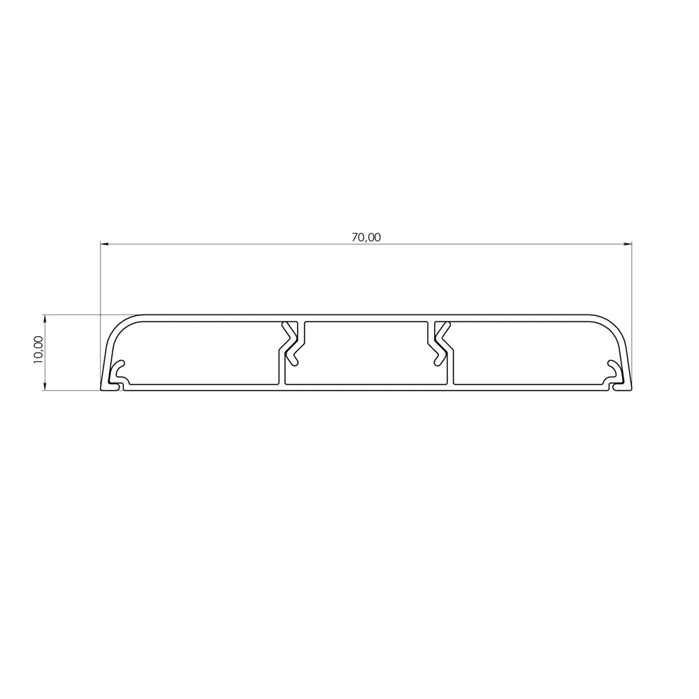 Santreyd Наличник с кабель-каналом для межкомнатных дверей 220 см 86808732 STLM-0071806 - Вид №3