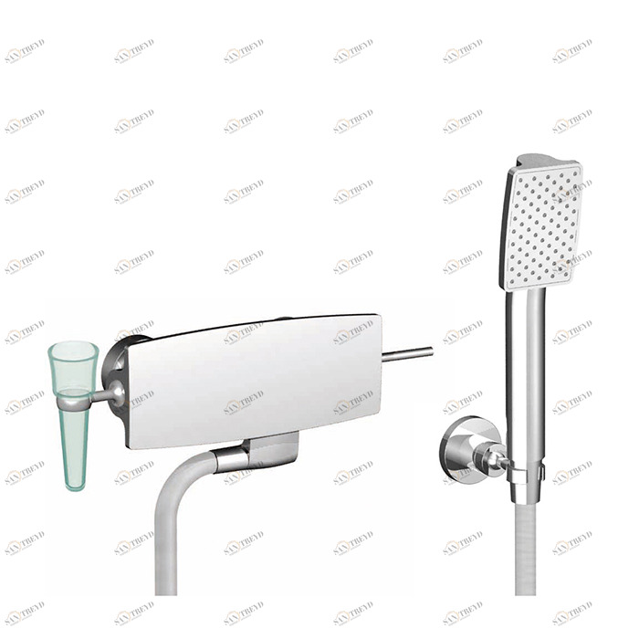 F3655 Смеситель д ля душа внешнего монтажа с душевым компле ктом FIMA CARLO FRATTINI De Soto 