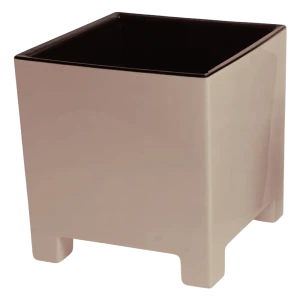 Кашпо Evergreen Design Нард 14x14x14 см v2.1 л пластик фраппе 89452982 STLM-2212221