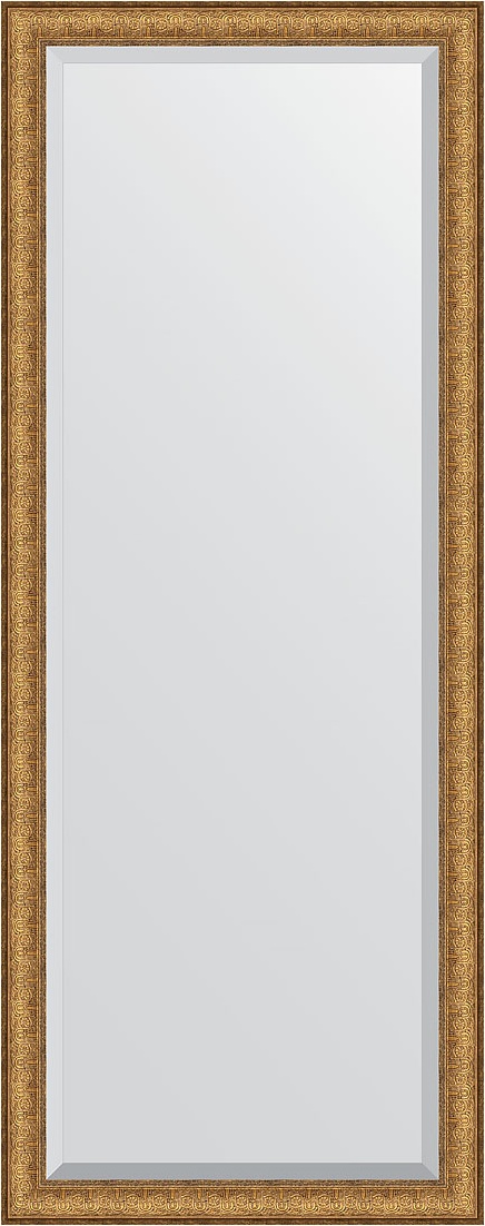 BY 6106 Зеркало напольное с фацетом в багетной раме - медный эльдорадо 73 mm EVOFORM Exclusive floor
