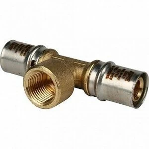 Тройник переходной STOUT ВР 20х1/2"х20 под пресс