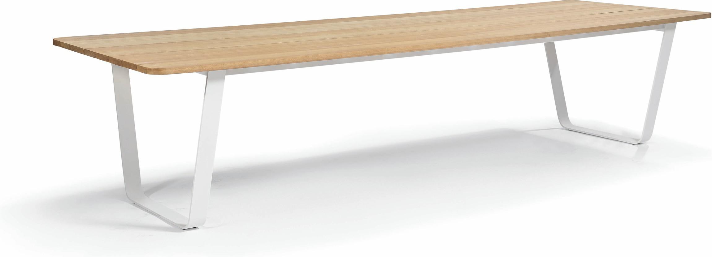 Обеденный стол pwi white f8 340см x 113,5см Manutti Air MNST809