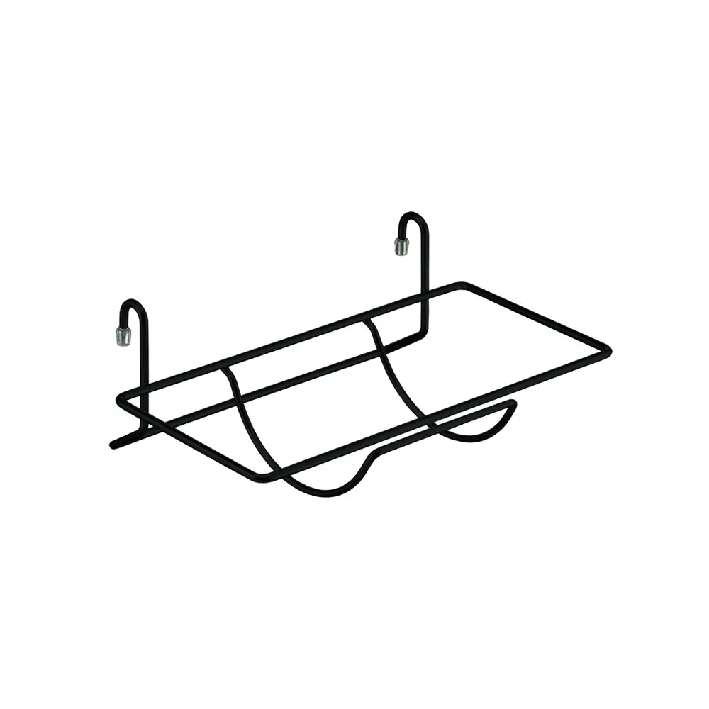 Настенная полка Lemax для бумажных полотенец - черная сталь 87972047 STLM-0863377