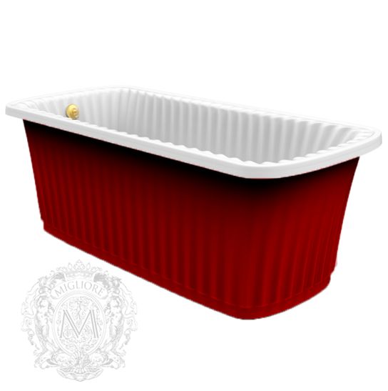 24253 Ванна из литьевого мрамора Migliore Olivia