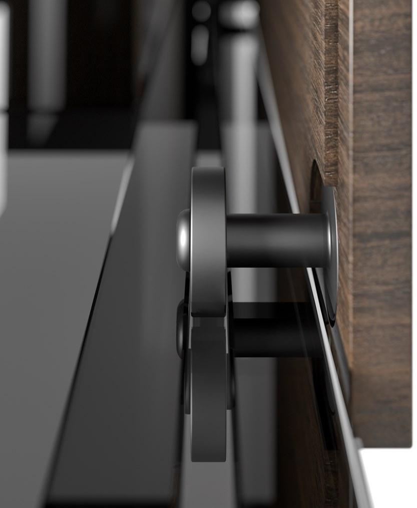 Tonelli Design Модульный буфет из дерева и стекла с раздвижными дверцами Shoji sun-id-1419818 - Вид №2