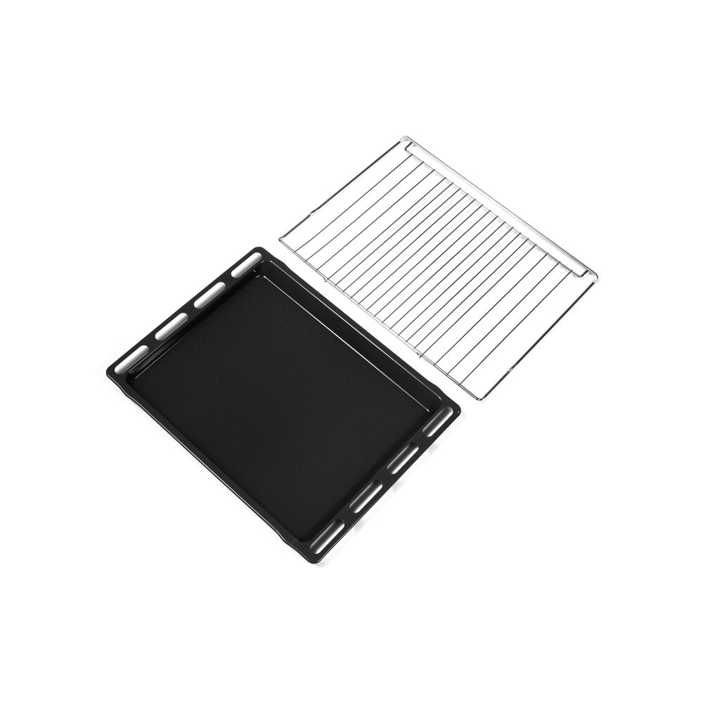 IFW 3844 JP IX Встраиваемые электрические духовки / 59.5х59.5x55.1 см, 71 л, гриль, 8 режимов; гриль, электронно-механическое управление; дисплей с элементами сенсорного управления; утапливаемые переключатели push-push, нержавеющая сталь Indesit Santreyd  - Вид №1