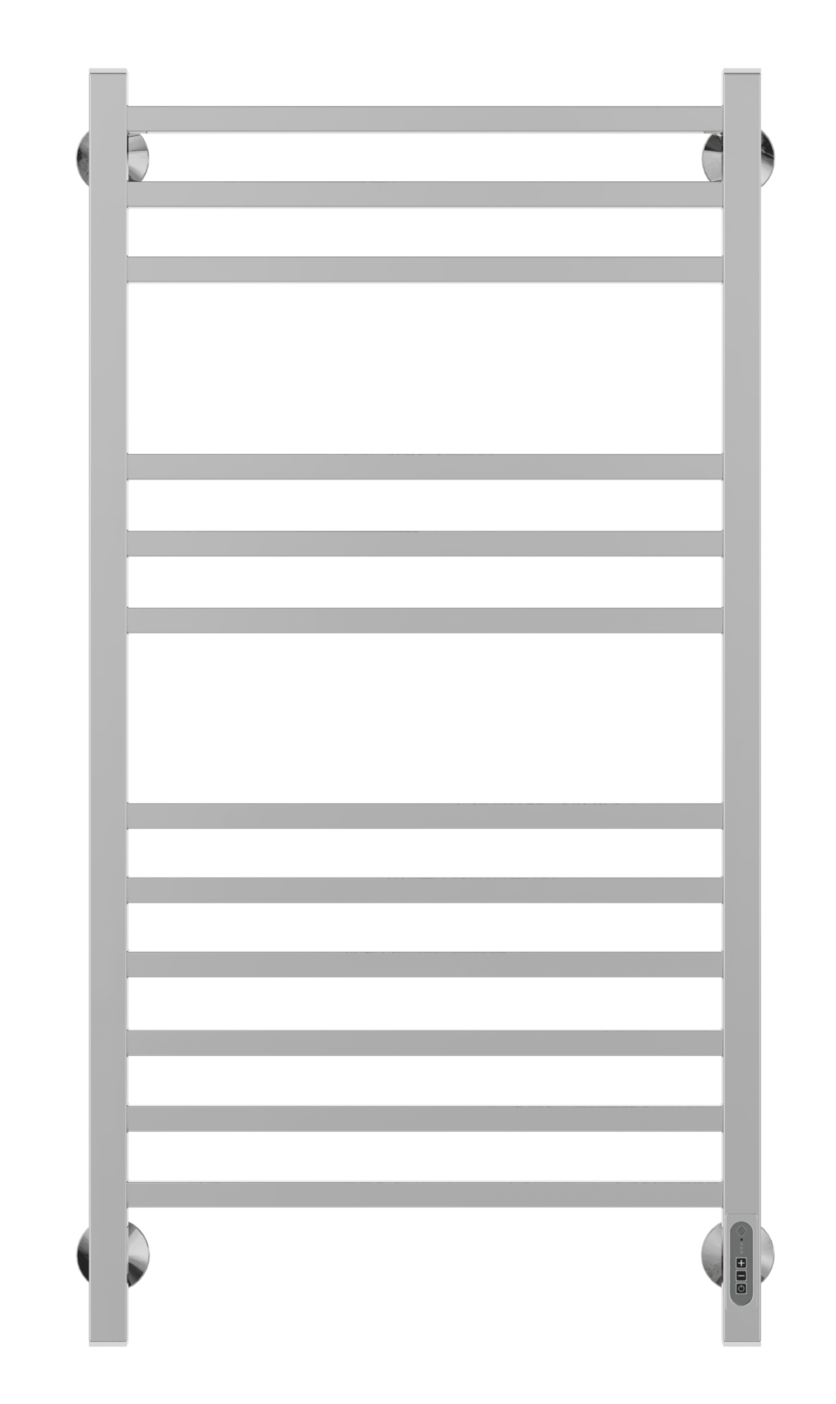 4660059580234 ЭЛЕКТРИКА Ватикан П12 500х1000 (6+3+3) электро (new встроен.диммер) Полотенцесушитель TERMINUS RAL 9005 матовый  - Вид №1