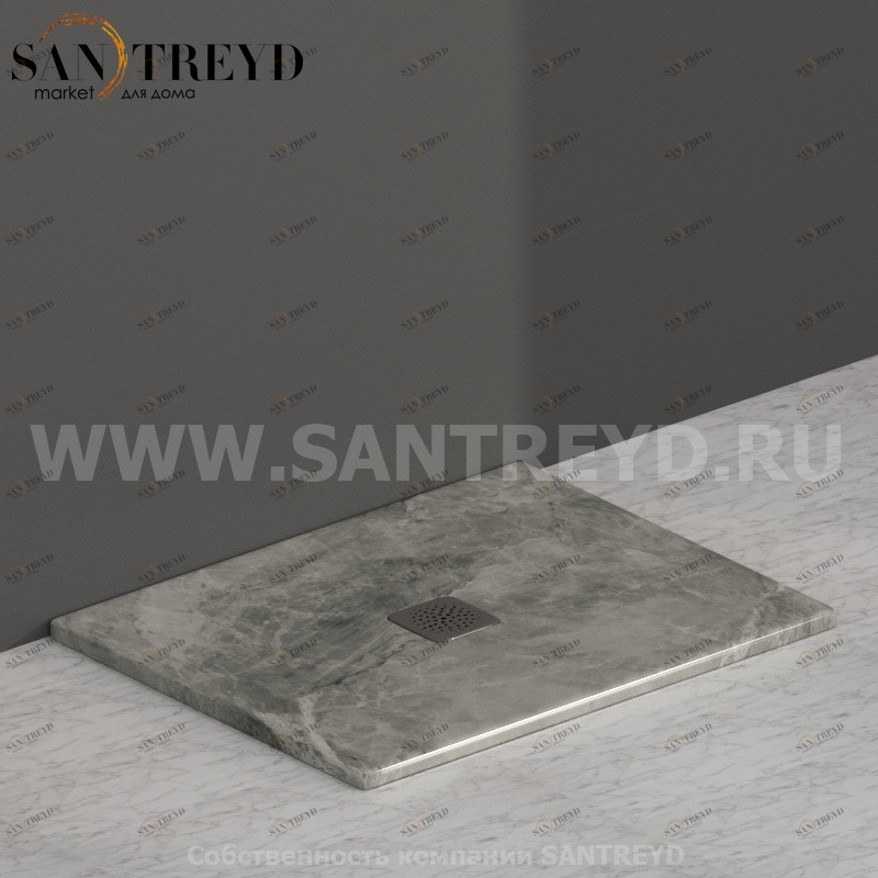 DT072AG Душевой поддон 90x72 керамический Globo Ceramica Globo DOCCIATRE