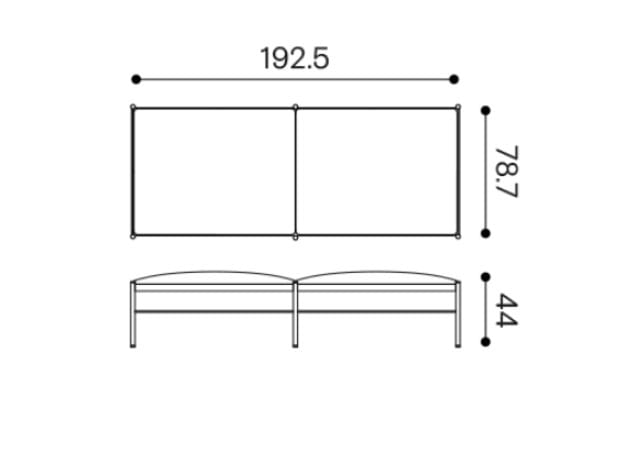 Скамейка для ванной из искусственной кожи Ex.T Rest ARCH-00105282 - Вид №4
