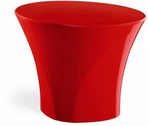 Plust Овальный журнальный столик из полиэтилена