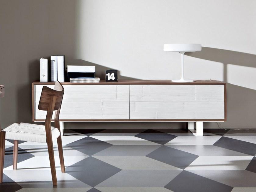 Gervasoni Буфет из орехового дерева с ящиками Sweet sun-id-1388224 - Вид №2