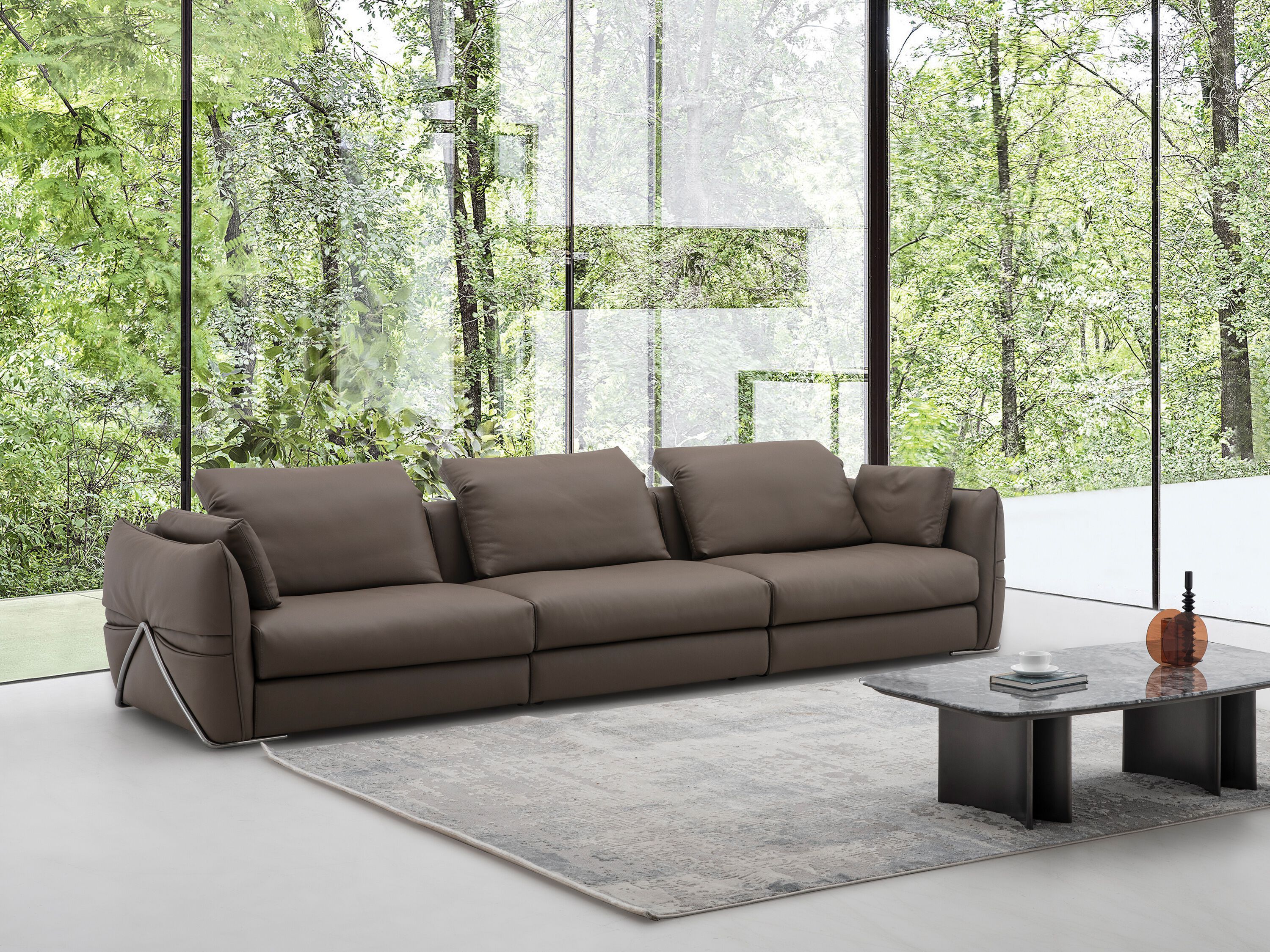 Кожаный диван CAMPO DE' FIORI Coco ARCH-00067834 - Вид №2