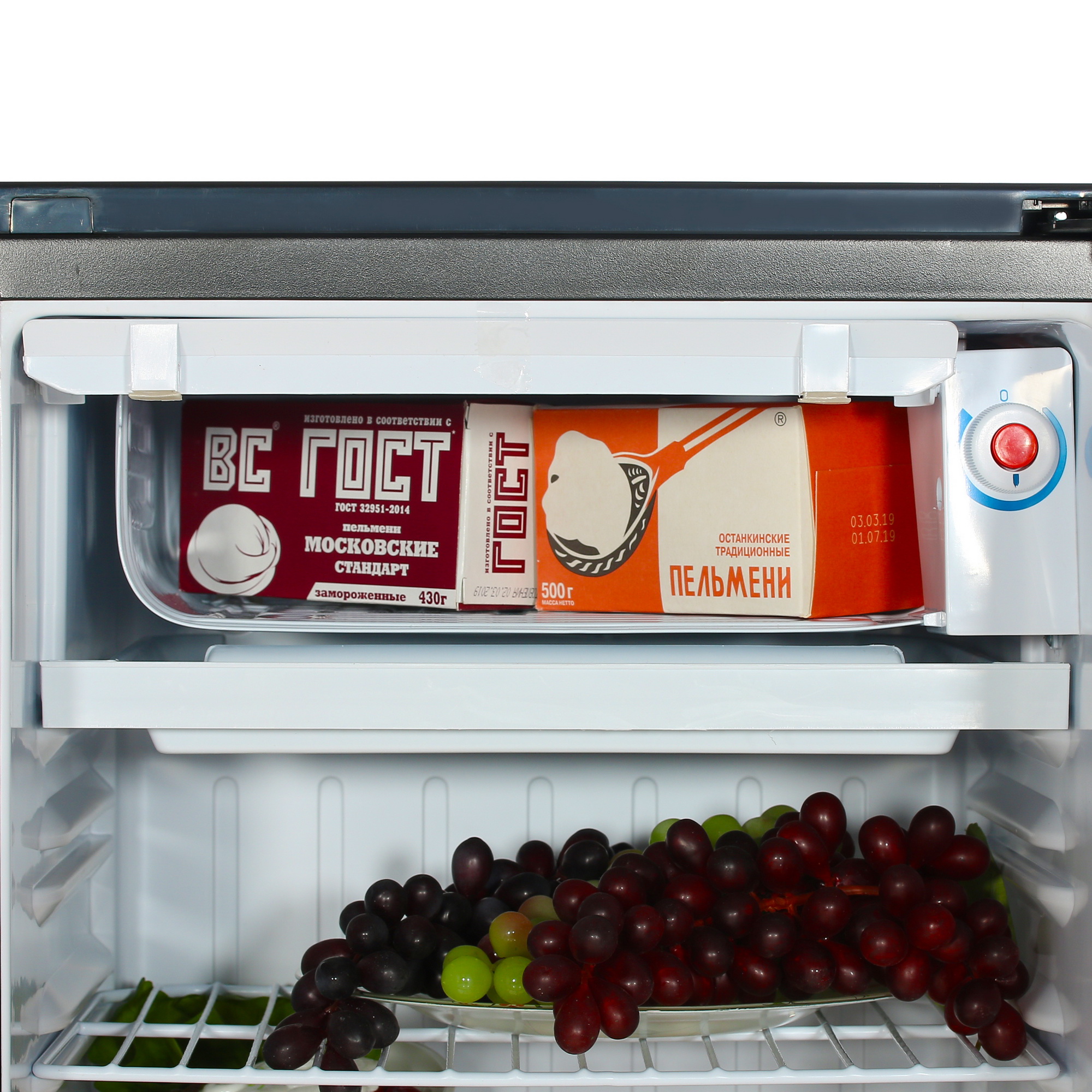 1109740 Холодильник компактный   KRAFT BR-75I серебристый STDN-0013821 - Вид №6