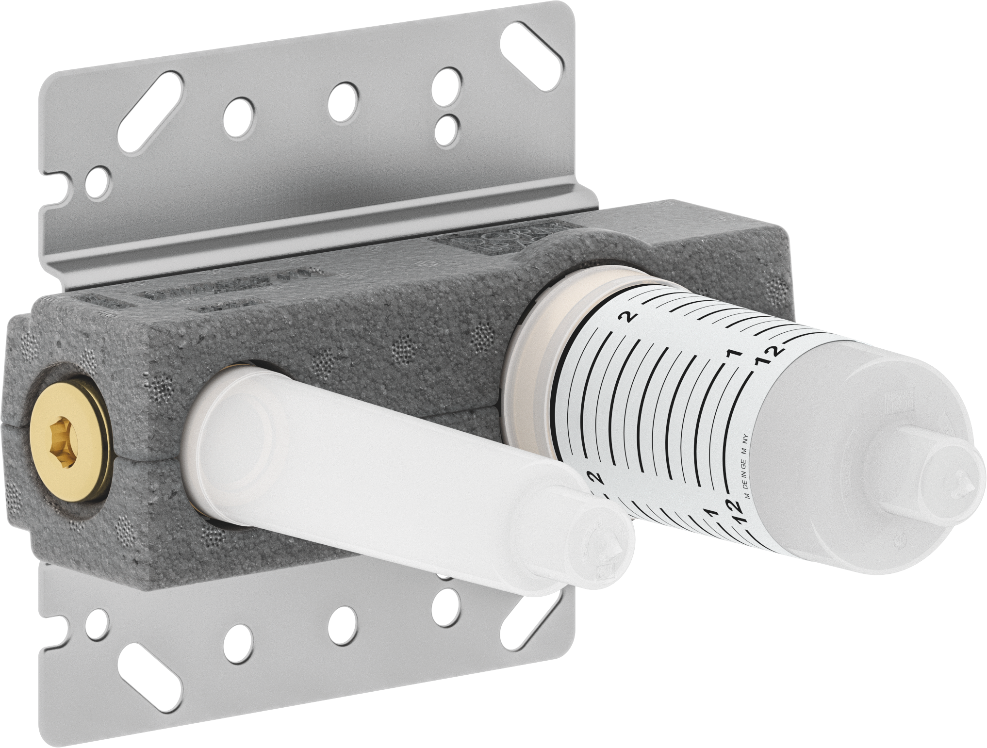 Смеситель однорычажный скрытого монтажа настенный -