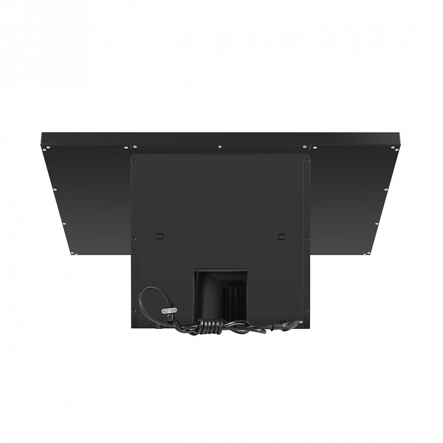 TOWER Light 60 Black Glass Black Вытяжка tower light 60 чёрный/чёрное стекло/ • тип: настенная• цвет: черный• управление: кнопочное• ширина, мм: 600• полная потребляемая мощность, вт: 150• количество скоростей: 3• максимальная производительность, м3/ч: 47 Santreyd  - Вид №4