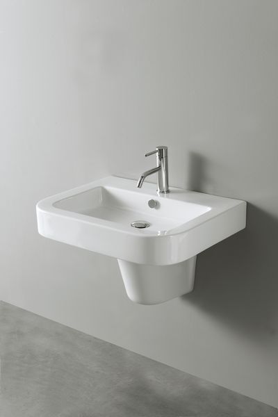 LA75/SCA Полупьедестал для раковины прямоугольная Neroceramica 