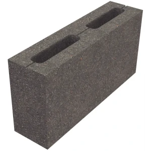 Блок пескоцементный Хоган 2-х пустотный 390x90x188 мм