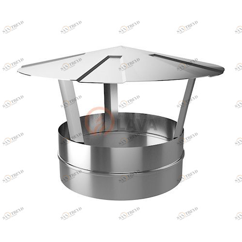 Зонт LAVA 200, нерж. 304 (0,8) 3372