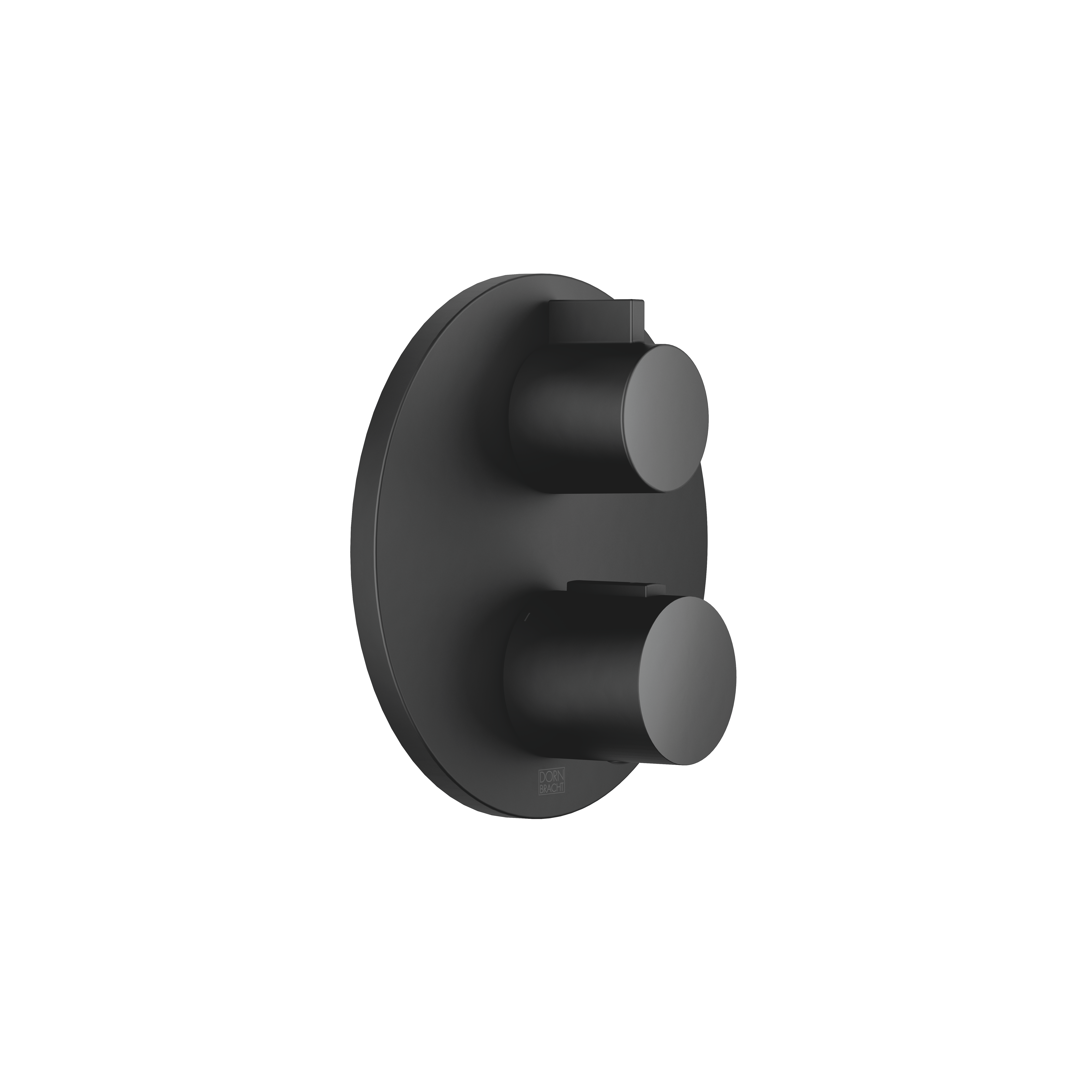 Скрытый термостат с одной функцией регулировки громкости - матовый черный DornBracht Meta 36425970-33