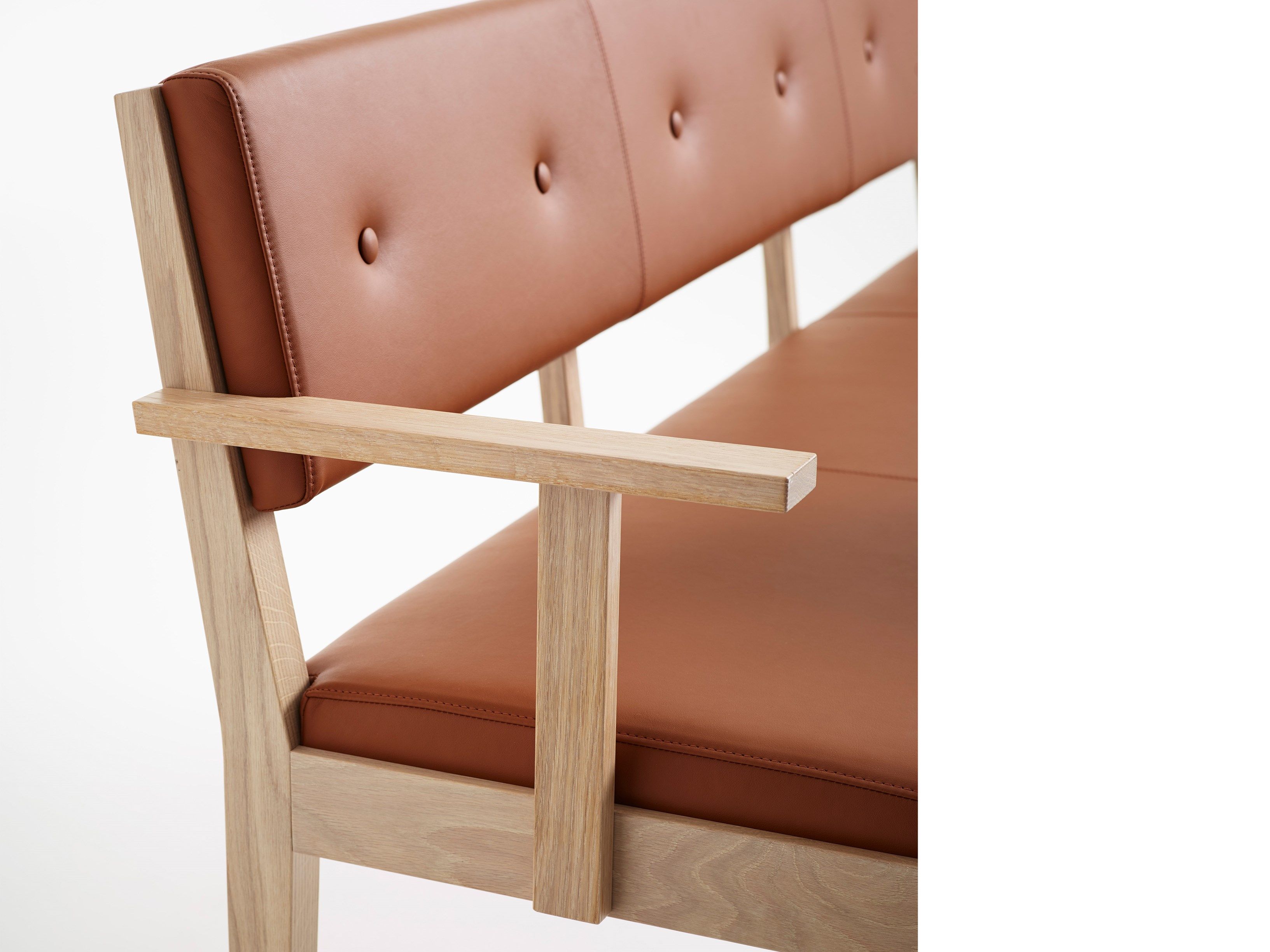 Высокая кожаная мягкая скамья Karl Andersson FACILE ARCH-00023029 - Вид №9