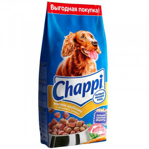 Т00007572 Корм для собак Мясное изобилие сух. 15кг Chappi