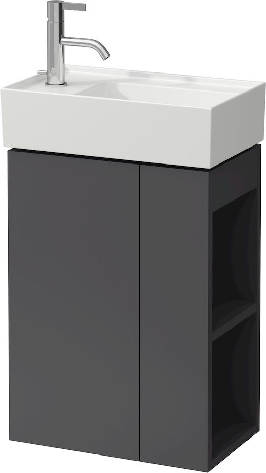 H8153354001111 Мини-раковина, ассиметричная, со специальным скрытым сливом LAUFEN PRO - Вид №3