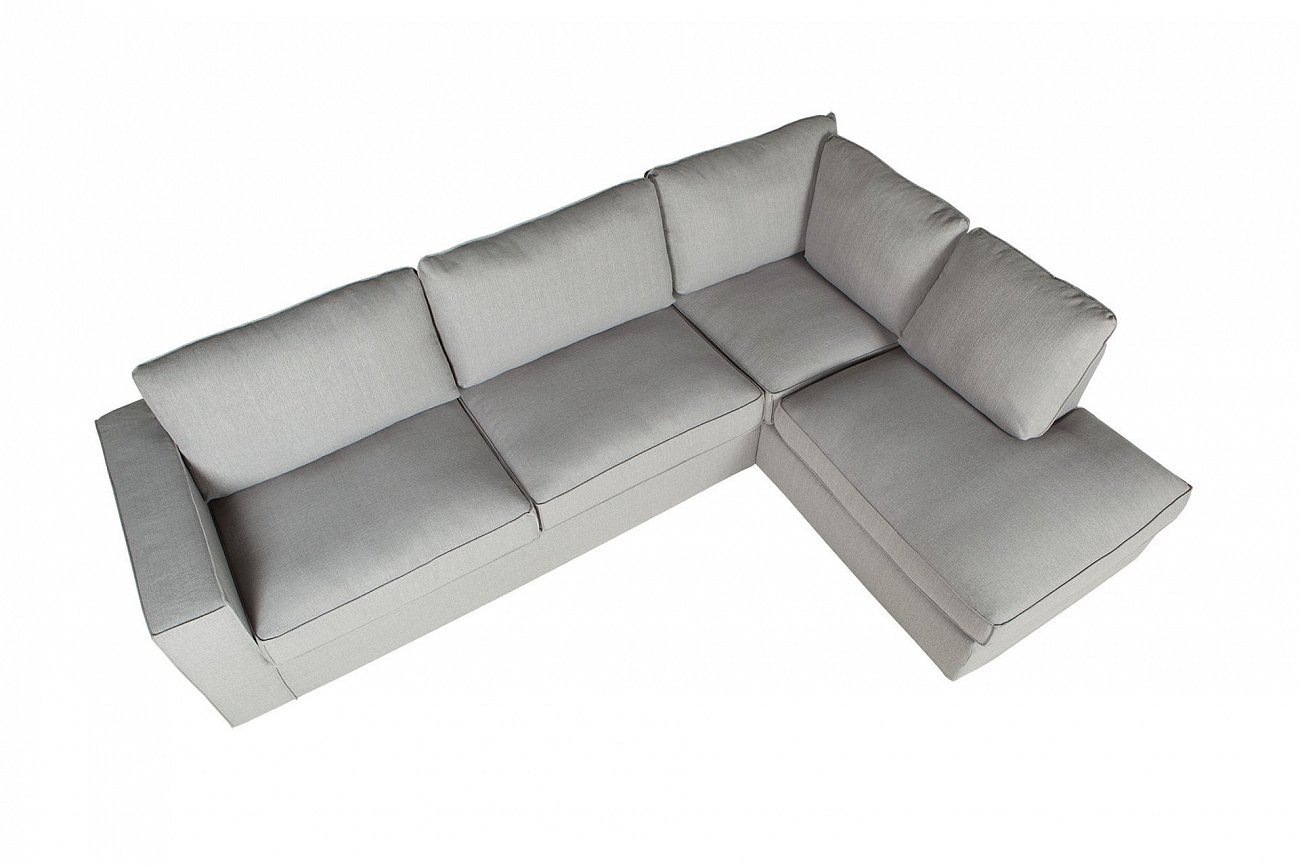 Диван угловой голубой Abbe SITS ДИЗАЙНЕРСКИЕ, ABBE 191848 Голубой  - Вид №2