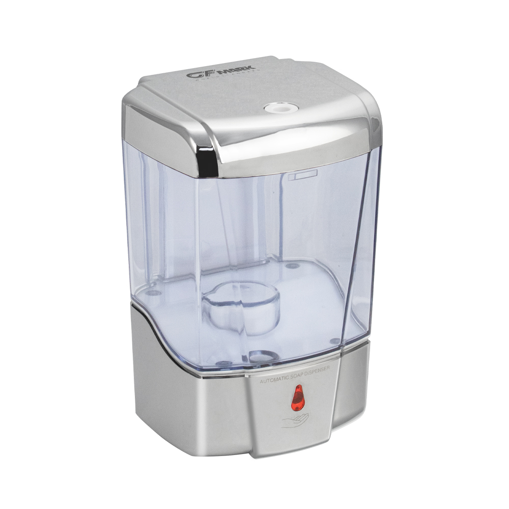 GFmark - Дозатор жидкого мыла, сенсорный, хромированный, 600 мл, код: 647 