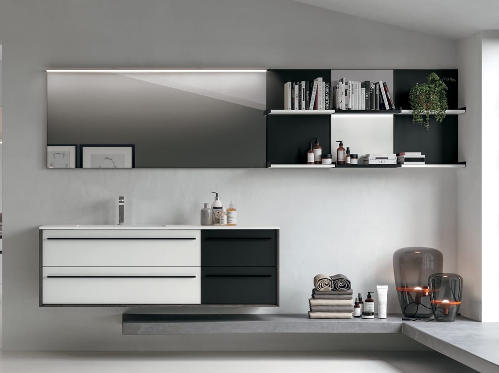 Подвесной умывальник с ящиками Gruppo Geromin Люкс ARCH-00035519