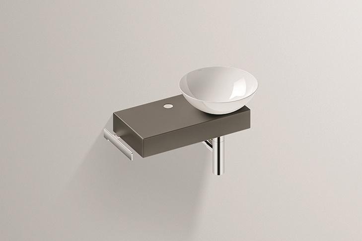 0613002084 Умывальник с тумбой, set.wp.pn2, белая, proshield, глазурованная Alape серия PN (Piccolo Novo) 