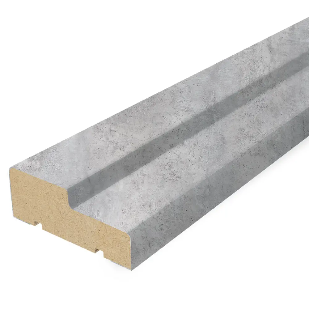 Santreyd Виктория - дверной коробочный брус серый 206 см 88477338 STLM-0903571