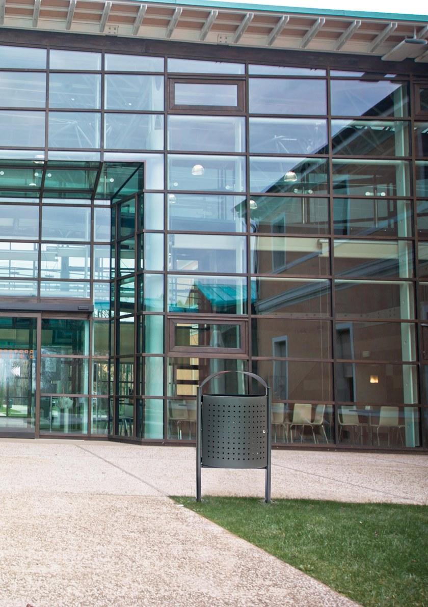 City Design Урна для мусора стальная с крышкой для улицы sun-id-1366701 - Вид №2