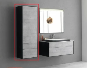 Шкаф пенал Gloria 01069  Словения