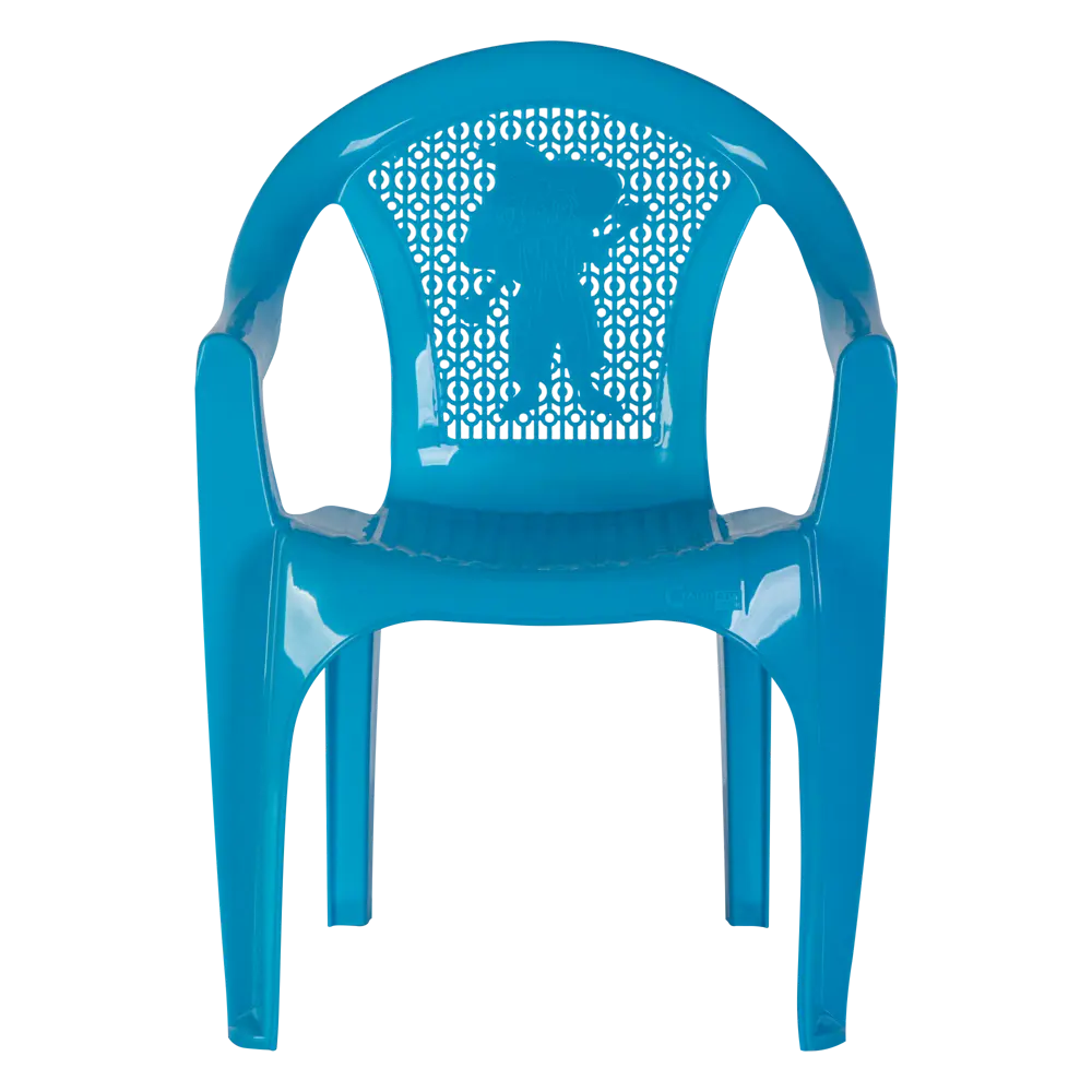 Santreyd: Голубое садовое кресло из полипропилена со спинкой и подлокотниками 86523590 STLM-0069657 - Вид №2