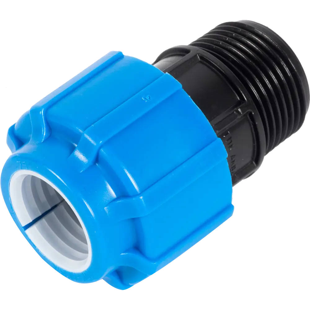 ПОЛИТЭК - Комбинированная муфта 1"×25 мм для водопроводных систем 13503424 STLM-0003231