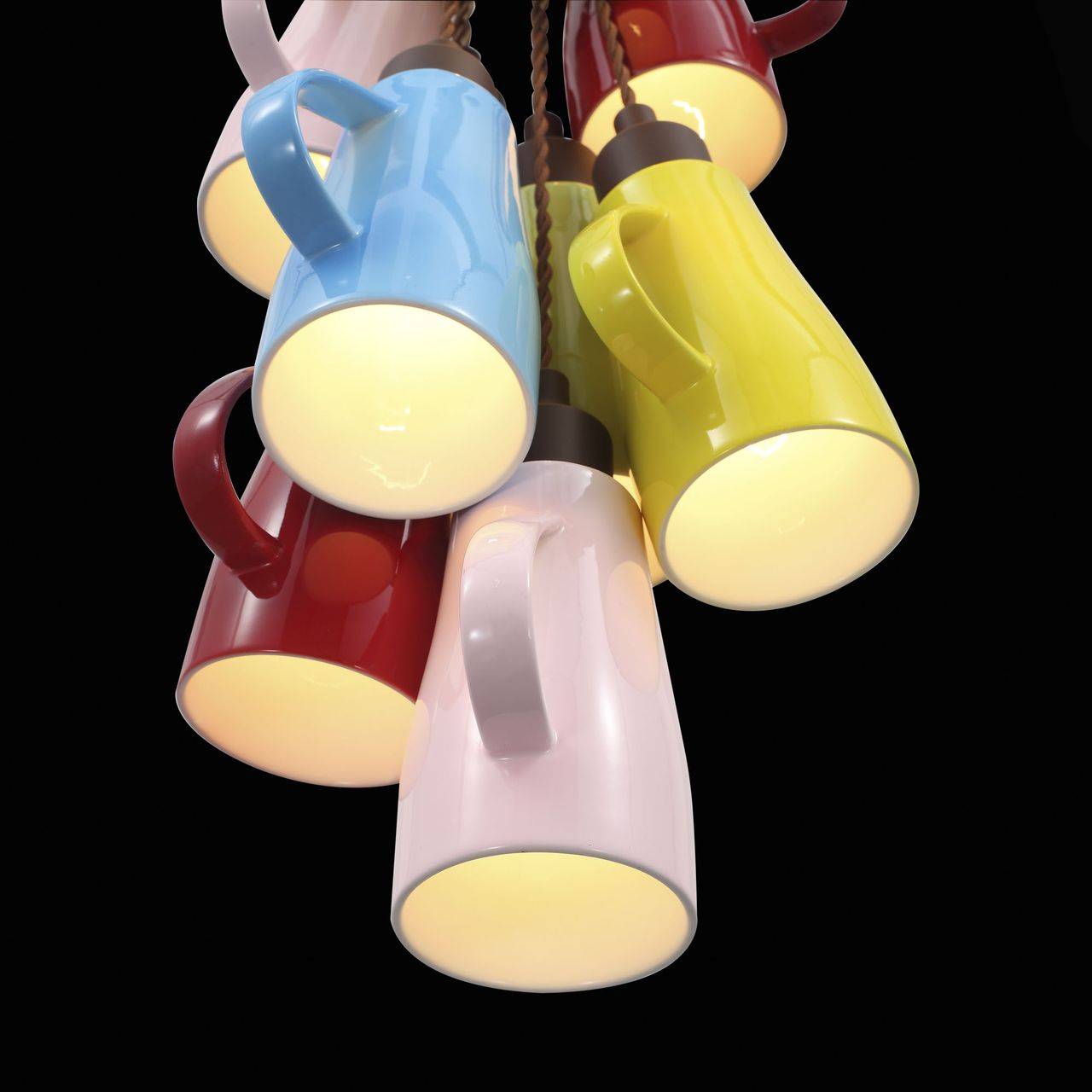 Подвесная люстра ST Luce SL300.673.10 ST LUCE ДИЗАЙНЕРСКИЕ 057935 Разноцветный  - Вид №1