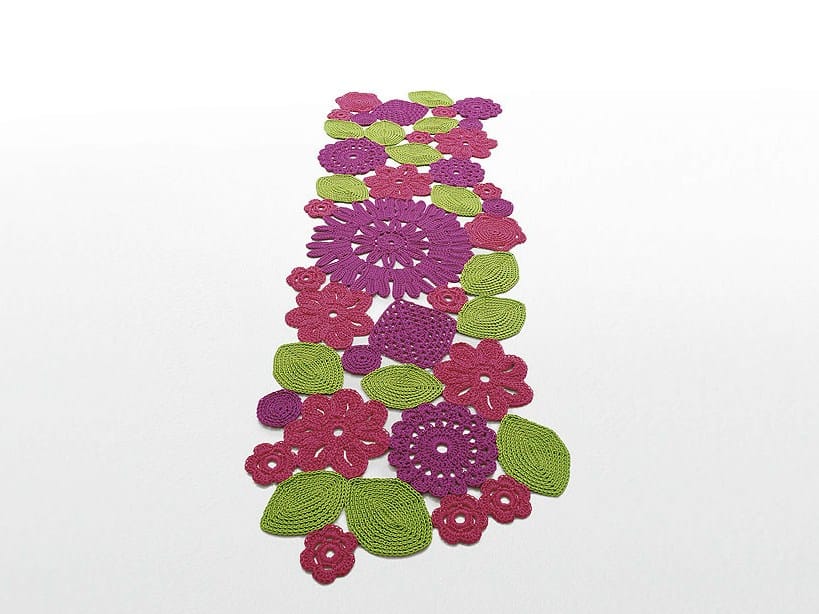 Прямоугольный цветочный ковер ручной работы Paola Lenti High Tech ARCH-00082263